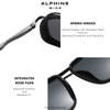 Alphine Wide Polarized Sunglasses