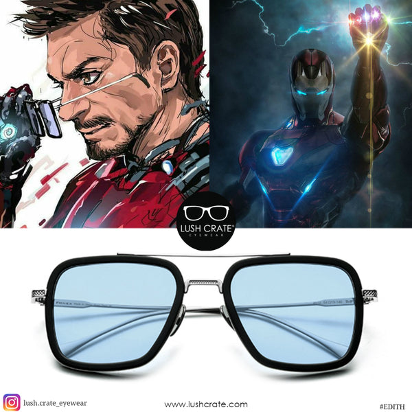 Tony Stark aka Iron Man presents his Tom Ford sunglasses