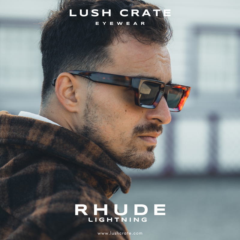 RHUDE Lightning Polarized Sunglasses | Lush Crate Eyewear - Lush RHUDE Lightning Polarized Sunglasses | Lush Crate Eyewear - Lush