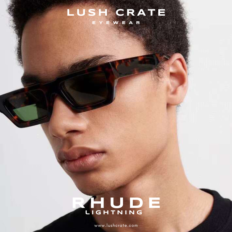 RHUDE Lightning Polarized Sunglasses | Lush Crate Eyewear - Lush RHUDE Lightning Polarized Sunglasses | Lush Crate Eyewear - Lush