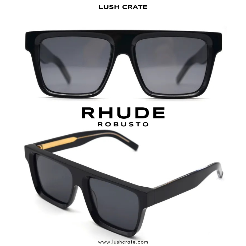 Men Sunglasses XXL OVERSIZED Flat Top Square Shades Designer Retro Vintage  Style