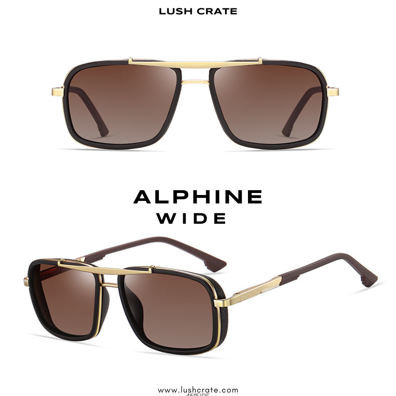 ALPHINE Wide Polarized Sunglasses
