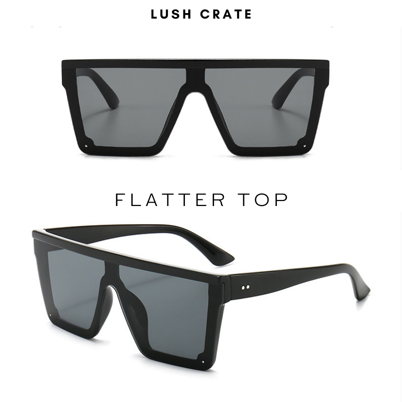 Hipster Square Mirrored Sunglasses