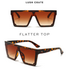 Flatter Top Mirror Sunglasses