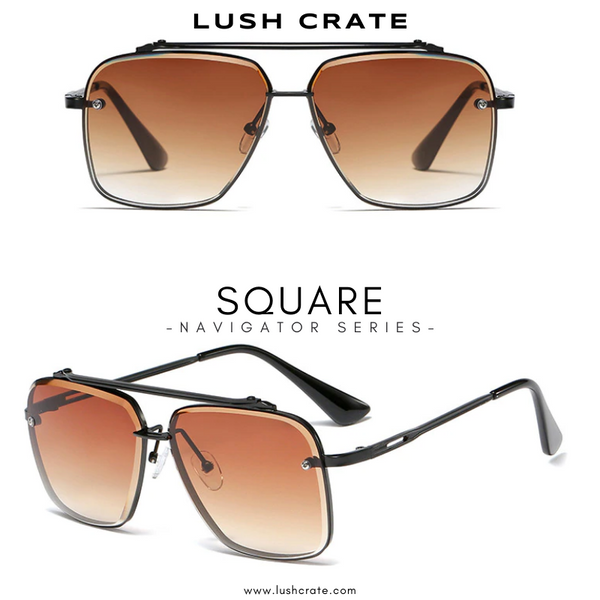 Luxury Navigator Sunglasses Lush Crate Men Summer-New-Collection