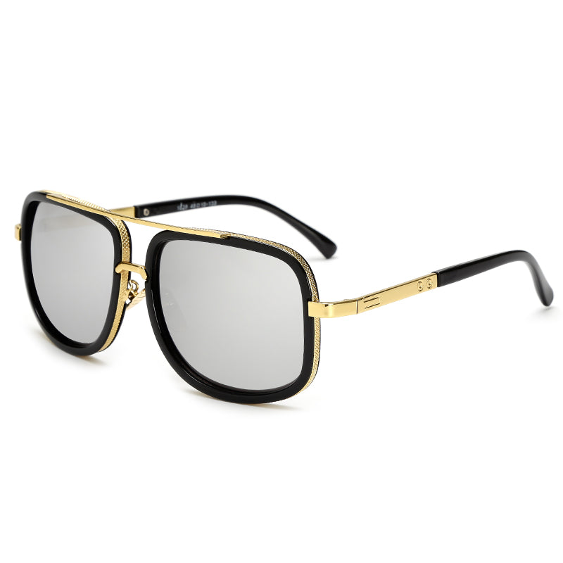 Fashion Big Frame Sunglasses Men And Women Eyewear Retro Square Sunglasses  Trend Glasses