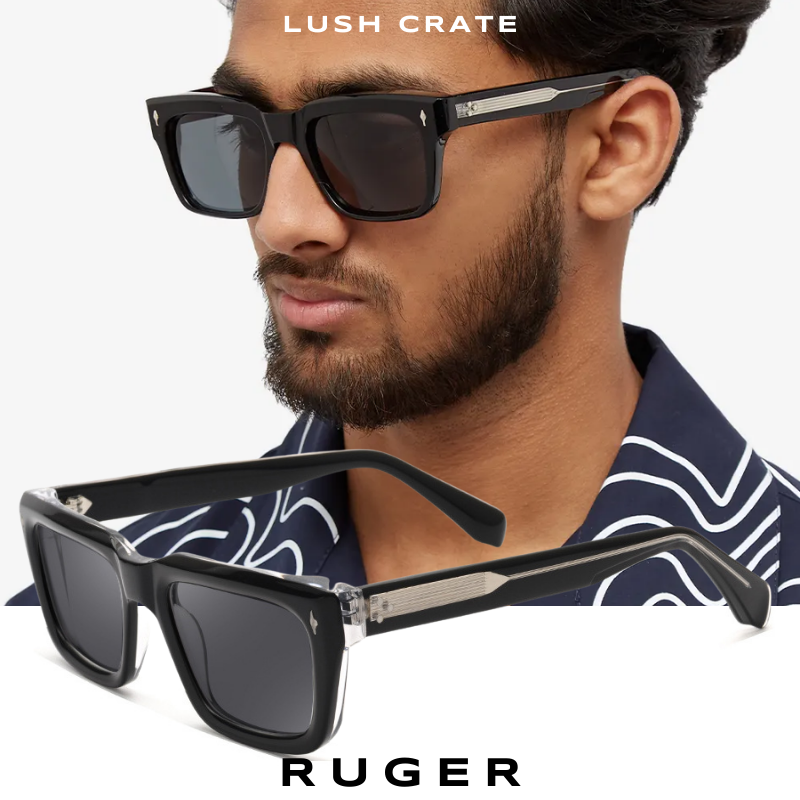 RUGER Retro Polarized Sunglasses  Lush Crate Eyewear - Lush Crates