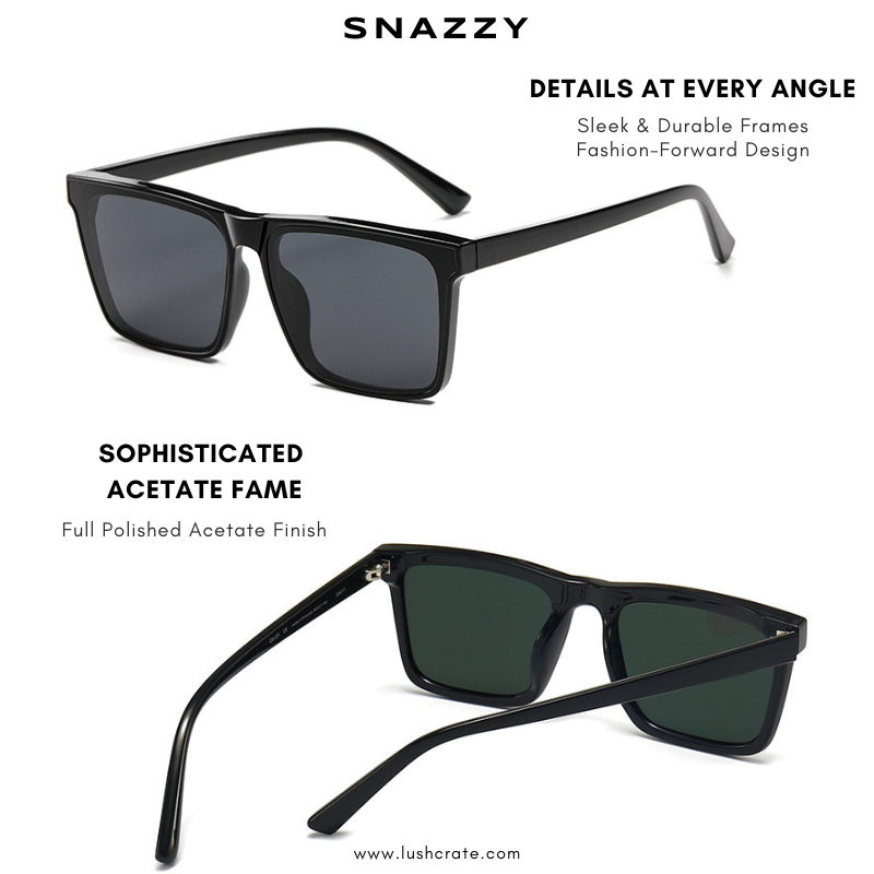 Snazzy Polarized Sunglasses  Lush Crate Eyewear - Lush Crates