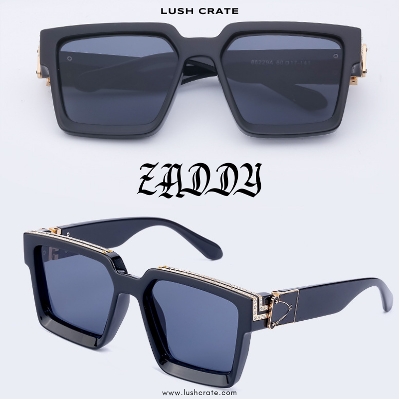 ZADDY XL Hip Hop s Favorite Sunglasses Lush Crate Eyewear Lush